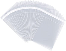 Load image into Gallery viewer, 5” X 7” Clear Self-Sealing Resealable Cellophane Bags - Perfect for 5X7 Prints and Photos, A2/A4/A6 Cards and Envelopes, Baked Goods, Jewelry - 200/1000 Count