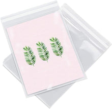 Load image into Gallery viewer, 6” X 9” Clear Self-Sealing Resealable Cellophane Bags - Perfect for 6X9 Prints and Photos, A7/A8/A9 Cards and Envelopes, Baked Goods, and more - 200/1000 count