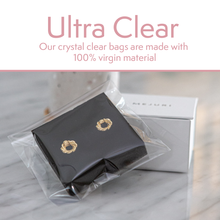 Load image into Gallery viewer, 3” X 3” Clear Self-Sealing Resealable Cellophane Bags - Perfect for Jewelry, Small Crafts, Candy and More - 1000 Count

